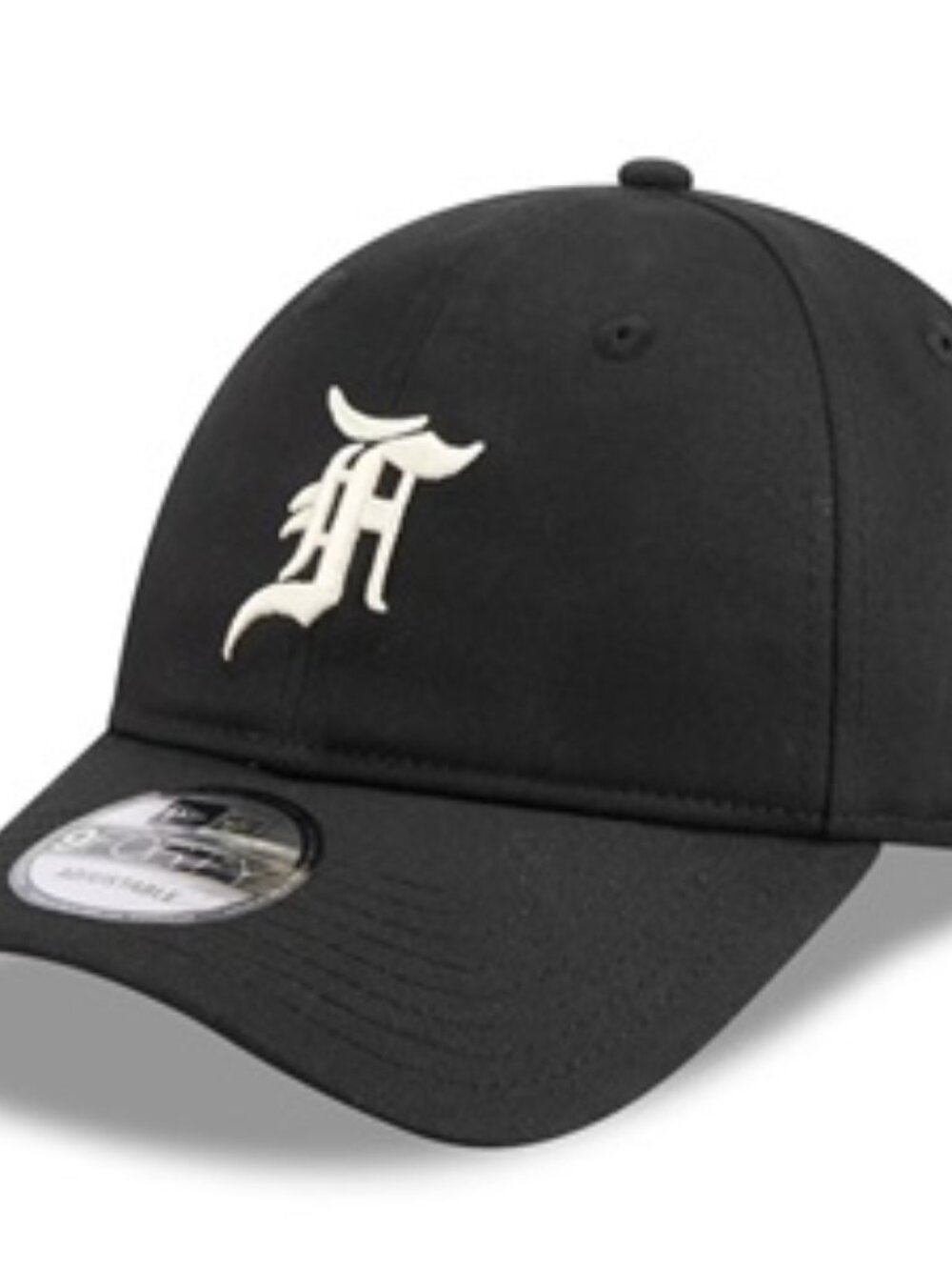 Men's New Era X Fear of God Black Chicago White Sox 9FORTY Adjustable Hat